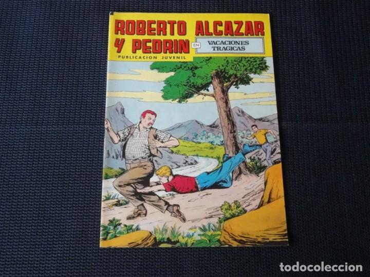 Livros de Banda Desenhada: ROBERTO ALCAZAR Y PEDRIN. SEGUNDA EPOCA. N&ordm; 210. A&Ntilde;O 1976-1980. EDITORIAL VALENCIANA.C-34