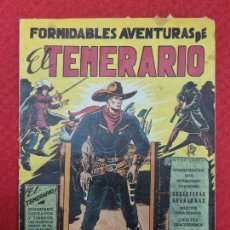 Tebeos: EL TEMERARIO Nº 1 FORMIDABLES AVENTURAS EDITORIAL VALENCIANA ORIGINAL TB2. Lote 342691168