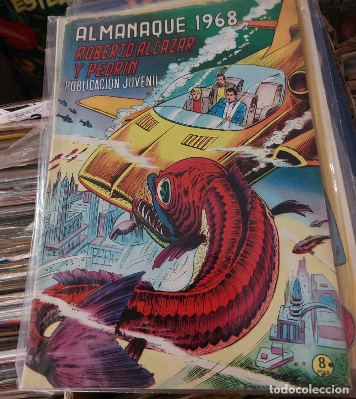 Giornalini: ROBERTO ALC&Aacute;ZAR Y PEDR&Iacute;N. ALMANAQUE 1968.
