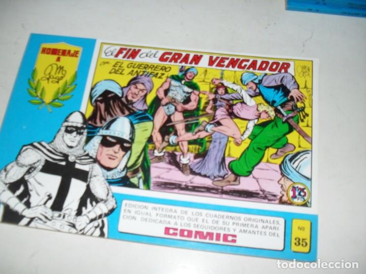BDs: EL GUERRERO DEL ANTIFAZ N&ordm;35,(DE 98).EDITORIAL VALENCIANA,A&Ntilde;O 1981.DE KIOSKO.