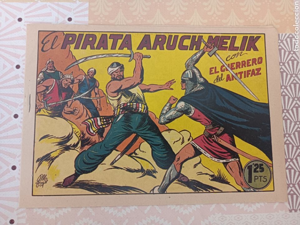 Tebeos: Guerrero del Antifaz 110 , original en buen estado