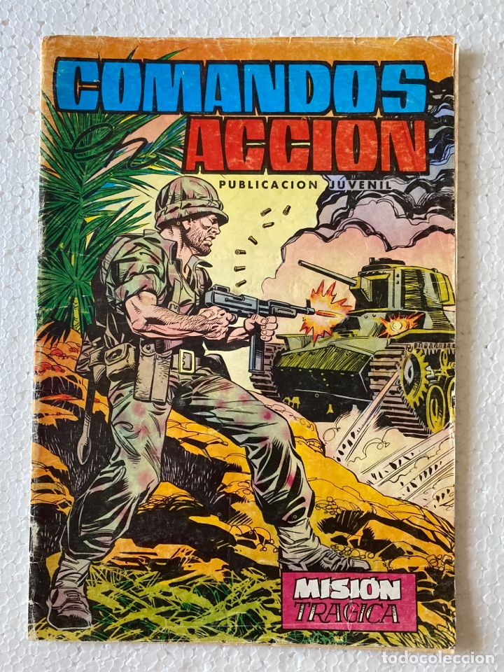 BDs: COMANDOS EN ACCI&Oacute;N #7 - Misi&oacute;n tr&aacute;gica - VALENCIANA