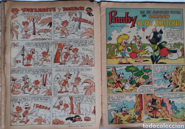 Tebeos: 2 Pumby Extra .a&ntilde;os 70 - Foto 2