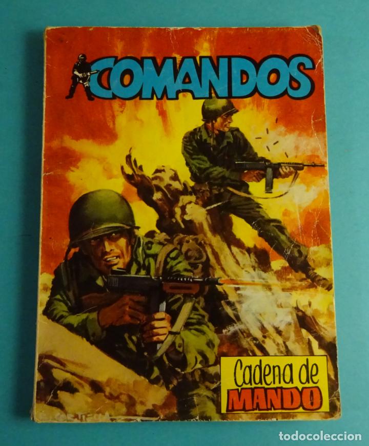 Tebeos: COMANDOS. CADENA DE MANDO. EDITORA VALENCIANA 1981 - Foto 1
