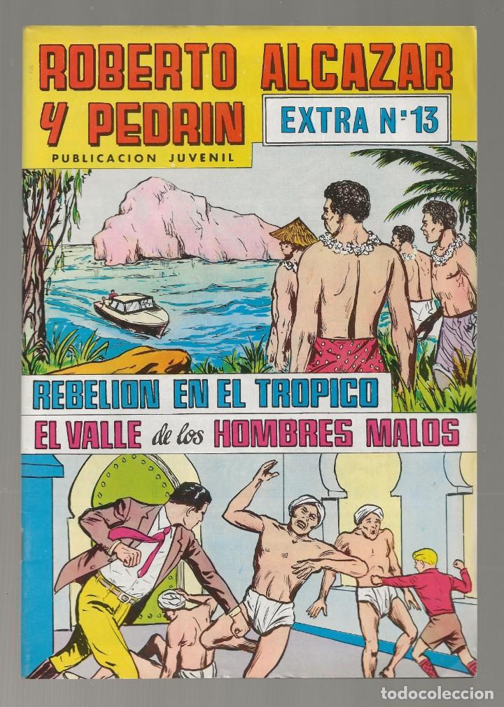 Tebeos: ROBERTO ALCAZAR Y PEDR&Iacute;N - EXTRA N&ordm; 13 - 2&ordf; &Eacute;POCA - VALENCIANA 1976 ''BUEN ESTADO''