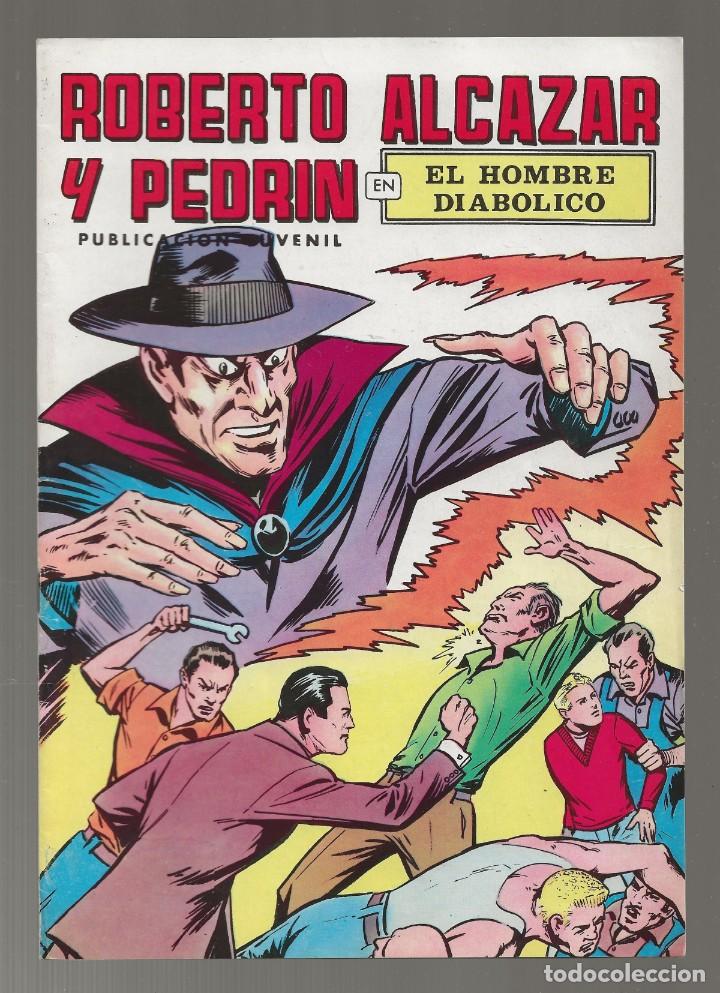 Comics: ROBERTO ALCAZAR Y PEDR&Iacute;N N&ordm; 1 - 2&ordf; &Eacute;POCA - EL HOMBRE DIAB&Oacute;LICO - VALENCIANA 1976 ''EXCELENTE ESTADO'