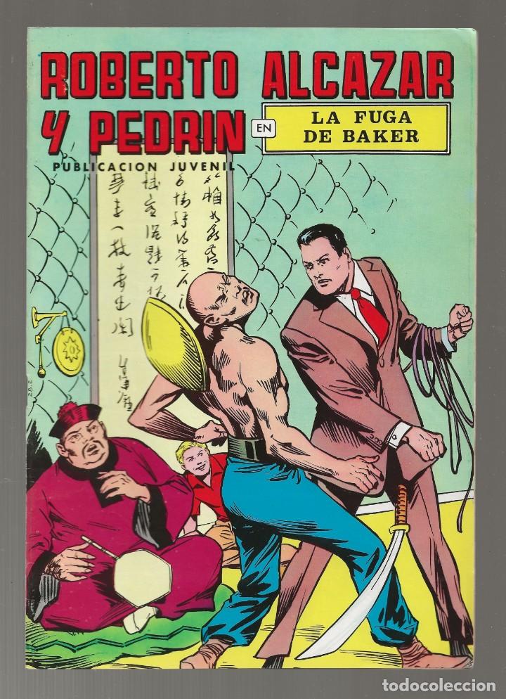 Comics: ROBERTO ALCAZAR Y PEDR&Iacute;N N&ordm; 8 - 2&ordf; &Eacute;POCA - LA FUGA DE BAKER - VALENCIANA 1976 ''EXCELENTE ESTADO''