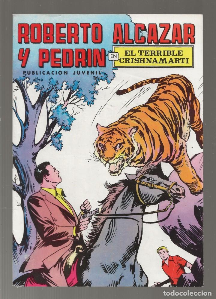 BDs: ROBERTO ALCAZAR Y PEDR&Iacute;N N&ordm; 13 - 2&ordf; &Eacute;POCA - EL TERRIBLE CRISHNAMARTI - VALENCIANA 1976 'BUEN ESTADO'