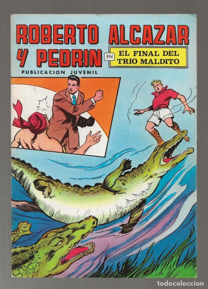 Tebeos: ROBERTO ALCAZAR Y PEDR&Iacute;N N&ordm; 18 - 2&ordf; &Eacute;POCA - EL FINAL DEL TRIO MALDITO - VALENCIANA 1976 'BUEN ESTADO