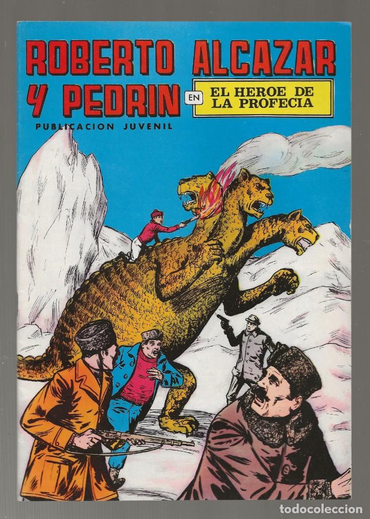 Tebeos: ROBERTO ALCAZAR Y PEDR&Iacute;N N&ordm; 43 - 2&ordf; &Eacute;POCA - EL HEROE DE LA PROFECIA - VALENCIANA 1976 ''EXCELENTE ES