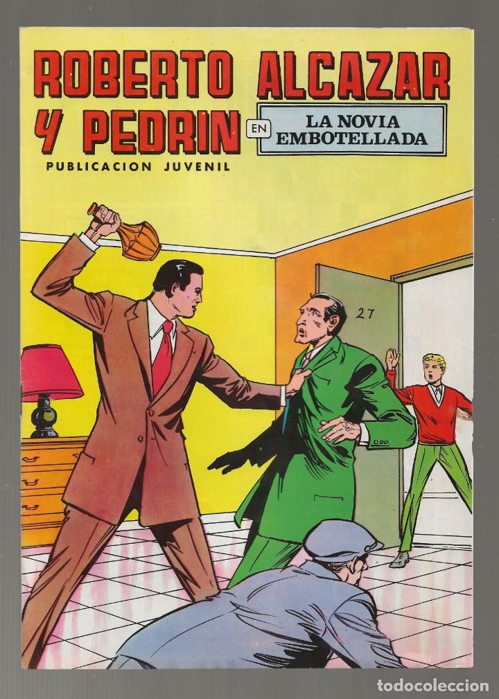 Comics: ROBERTO ALCAZAR Y PEDR&Iacute;N N&ordm; 52 - 2&ordf; &Eacute;POCA - LA NOVIA EMBOTELLADA - VALENCIANA 1977 ''BUEN ESTADO''