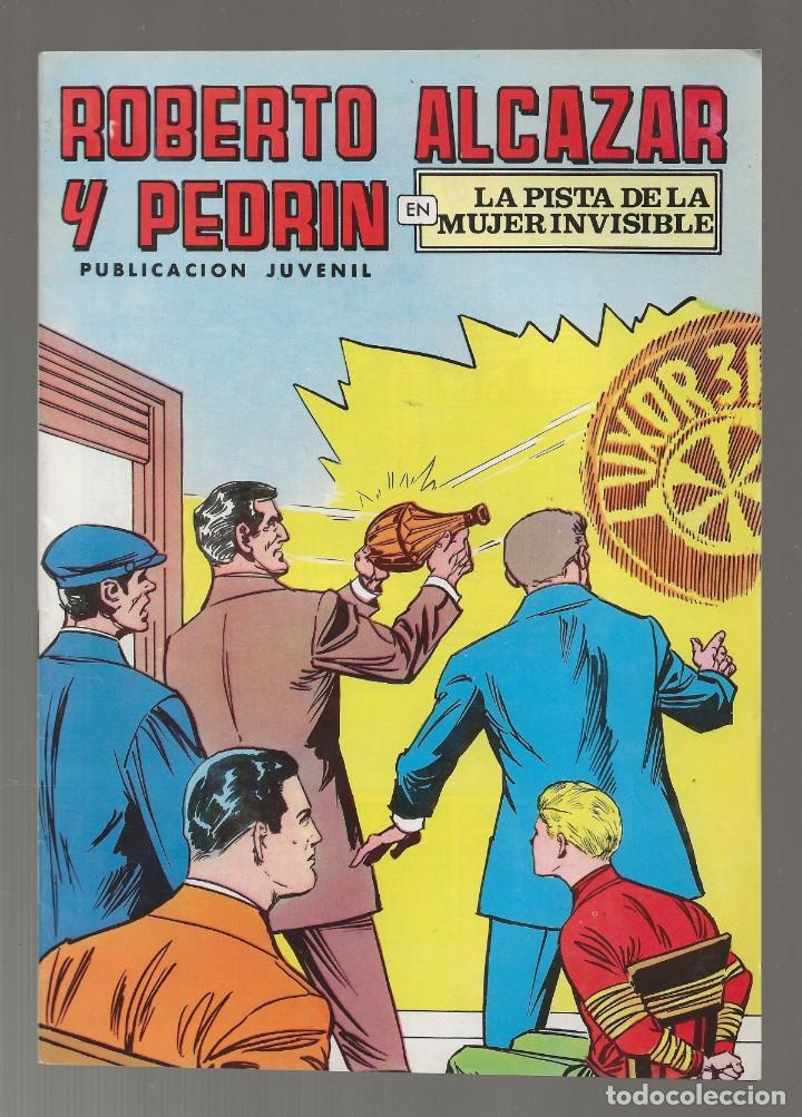 Tebeos: ROBERTO ALCAZAR Y PEDR&Iacute;N N&ordm; 53 - 2&ordf; &Eacute;POCA - LA PISTA DE LA MUJER INVISIBLE - VALENCIANA 1977