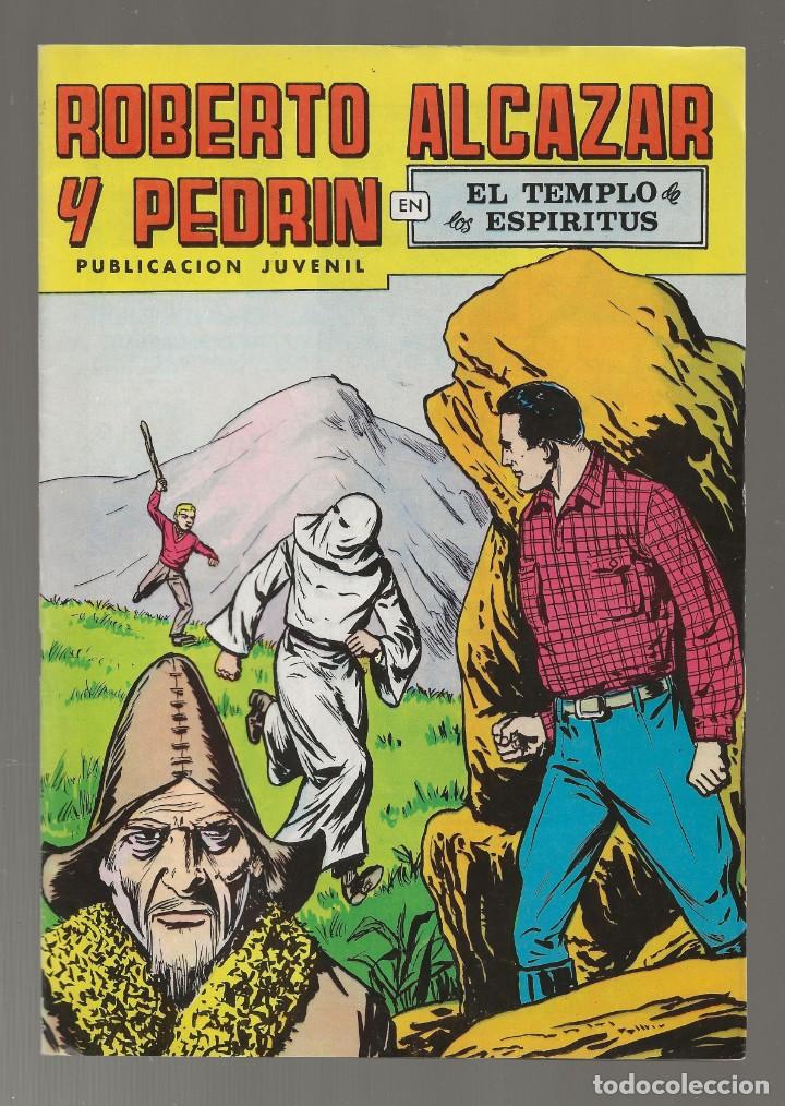 Tebeos: ROBERTO ALCAZAR Y PEDR&Iacute;N N&ordm; 59 - 2&ordf; &Eacute;POCA - EL TEMPLO DE LOS ESP&Iacute;RITUS - VALENCIANA 1977 -EXCELENTE