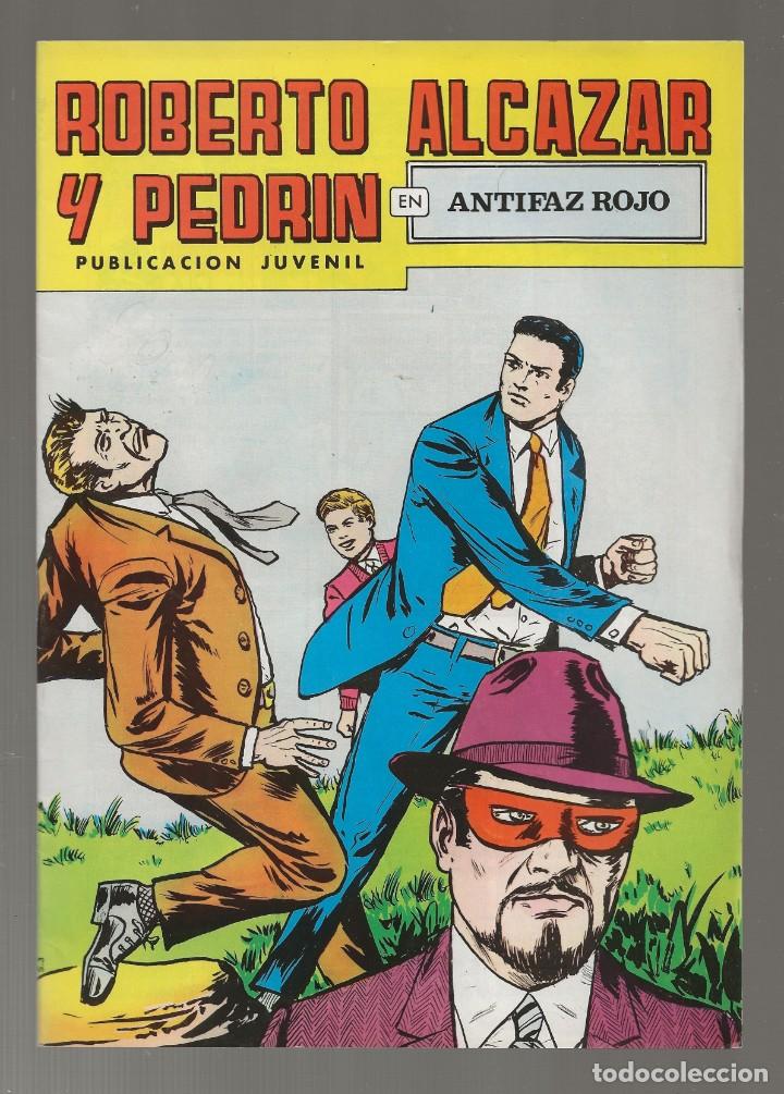 Tebeos: ROBERTO ALCAZAR Y PEDR&Iacute;N N&ordm; 61 - 2&ordf; &Eacute;POCA - ANTIFAZ ROJO - VALENCIANA 1977 ''EXCELENTE ESTADO''