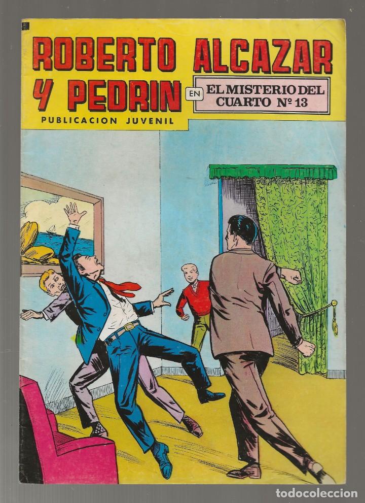 Tebeos: ROBERTO ALCAZAR Y PEDR&Iacute;N N&ordm; 178 - 2&ordf; &Eacute;POCA - EL MISTERIO DEL CUARTO N&ordm; 13 - VALENCIANA 1978