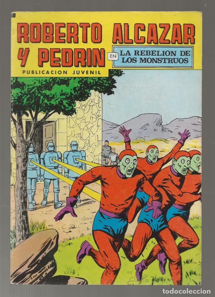 Tebeos: ROBERTO ALCAZAR Y PEDR&Iacute;N N&ordm; 184 - 2&ordf; &Eacute;POCA - LA REBELI&Oacute;N DE LOS MONSTRUOS - VALENCIANA 1979