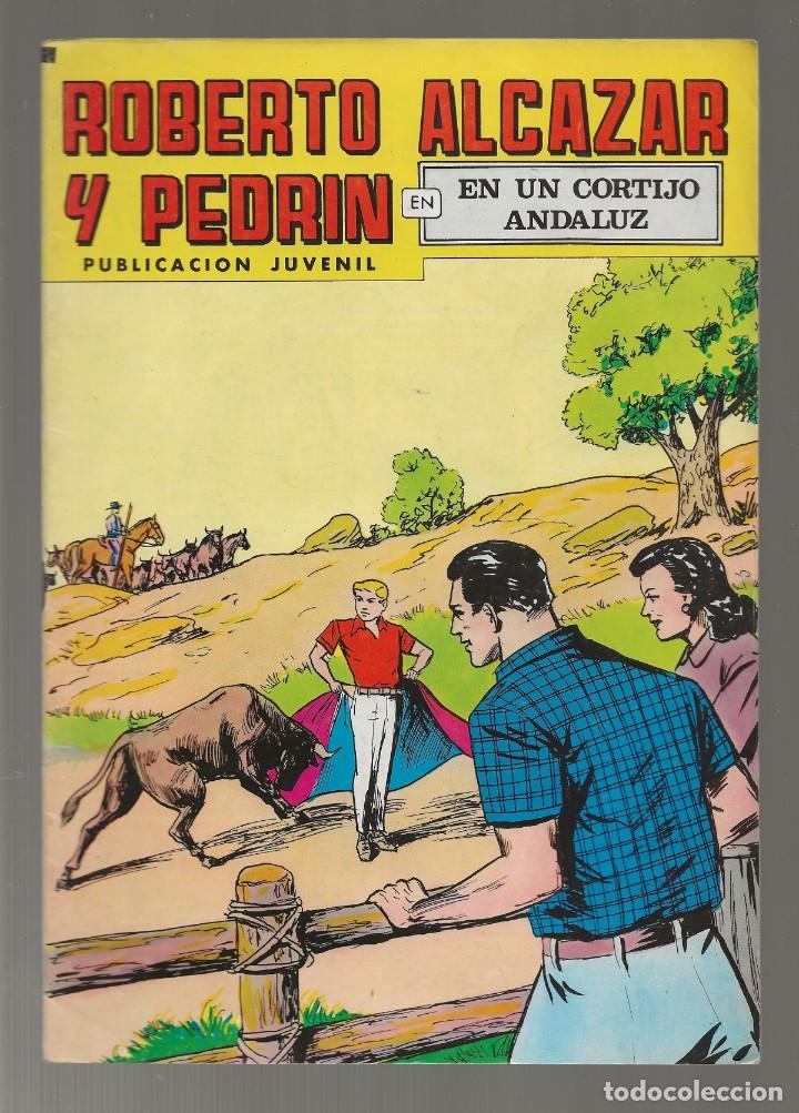 Tebeos: ROBERTO ALCAZAR Y PEDR&Iacute;N N&ordm; 196 - 2&ordf; &Eacute;POCA - EN UN CORTIJO ANDALUZ - VALENCIANA 1979