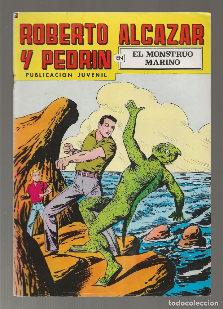 Comics: ROBERTO ALCAZAR Y PEDR&Iacute;N N&ordm; 201 - 2&ordf; &Eacute;POCA - EL MONSTRUO MARINO - VALENCIANA 1980 ''BUEN ESTADO''
