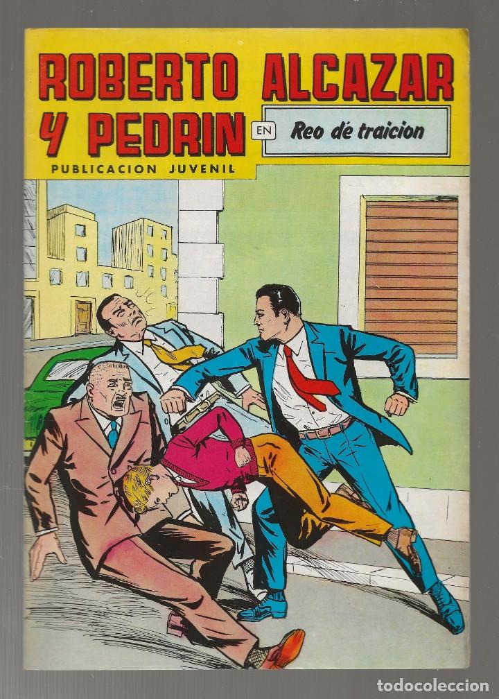 BDs: ROBERTO ALCAZAR Y PEDR&Iacute;N N&ordm; 238 - 2&ordf; &Eacute;POCA - REO DE TRAICI&Oacute;N - VALENCIANA 1980