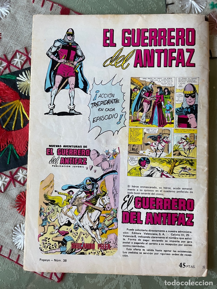 Tebeos: Colosos del c&oacute;mic: Popeye n&uacute;mero 38 - Foto 2
