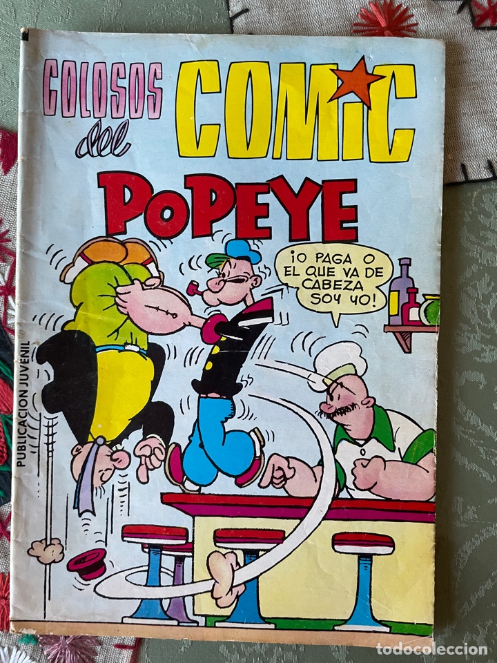 Tebeos: Colosos del c&oacute;mic: Popeye n&uacute;mero 38 - Foto 1
