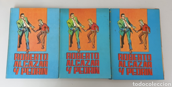 Livros de Banda Desenhada: LOTE 3 TOMOS EXTRA ROBERTO ALCAZAR Y PEDRIN (Editorial Valenciana, 1977)