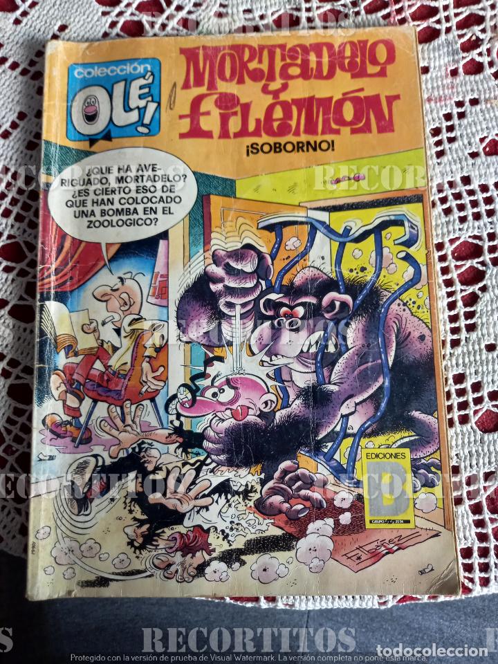 Tebeos: SUPER OLE MORTADELO Y FILEMON SOBORNO - Foto 1