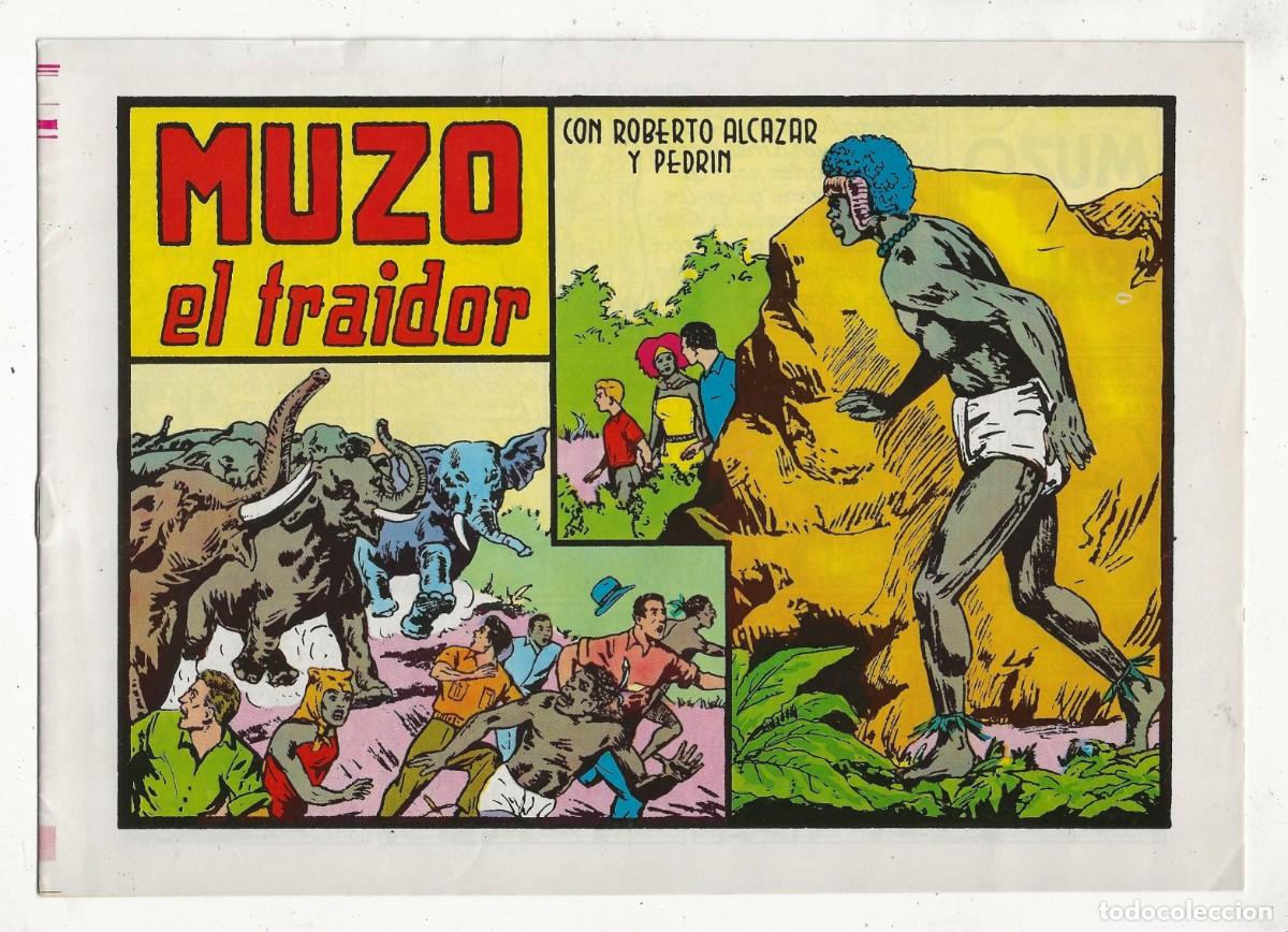 Tebeos: ROBERTO ALCAZAR Y PEDRIN N&ordm; 158 - MUZO EL TRAIDOR - REEDICI&Oacute;N - VALENCIANA 1984 'EXCELENTE''