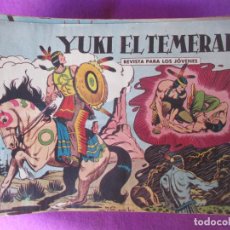 Tebeos: LOTE 112 TEBEOS YUKI EL TEMERARIO EDITORIAL VALENCIANA 1958 COMPLETA ORIGINALES