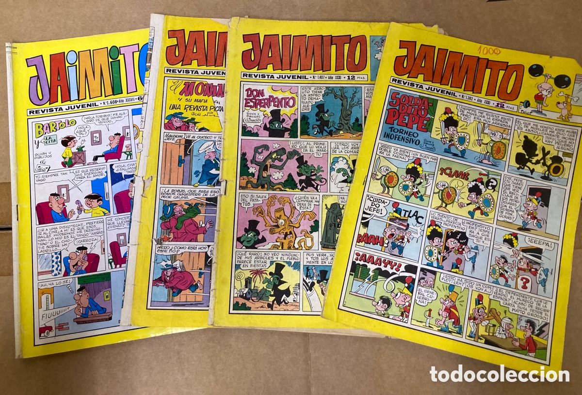 Tebeos: Lote Jaimito 4 c&oacute;mics - Foto 1