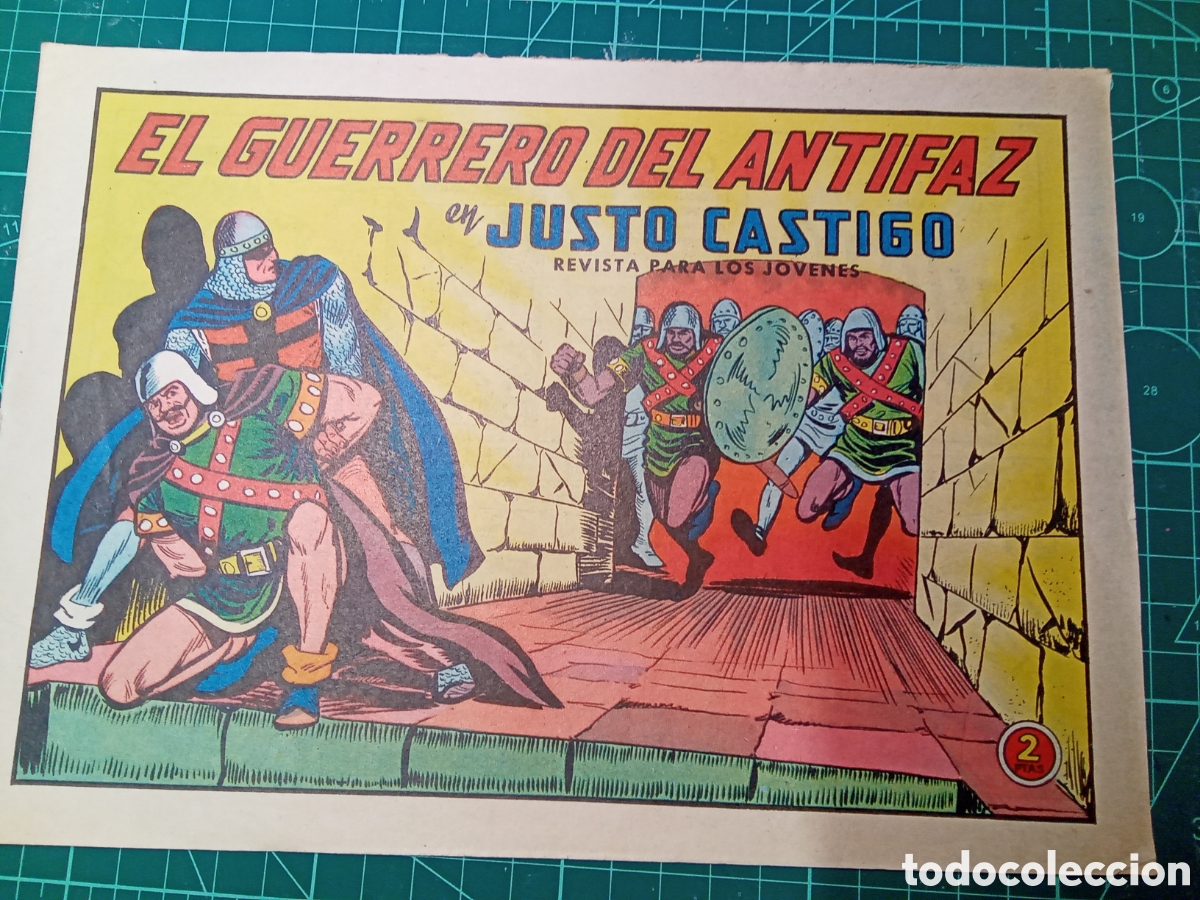Tebeos: GUERRERO DEL ANTIFAZ .615 ORIGINAL. - Foto 1