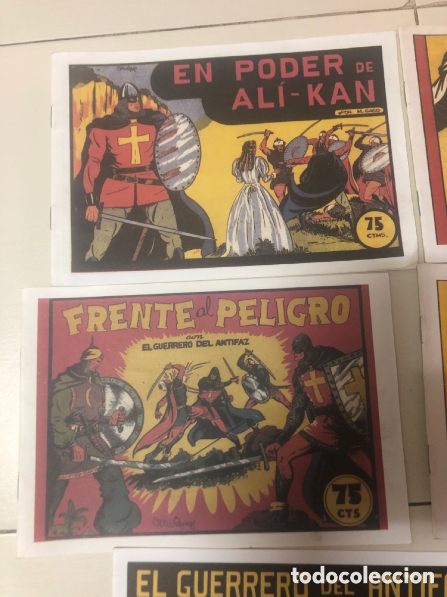 Tebeos: 8 tebeos de EL GUERRERO DEL ANTIFAZ - Foto 2
