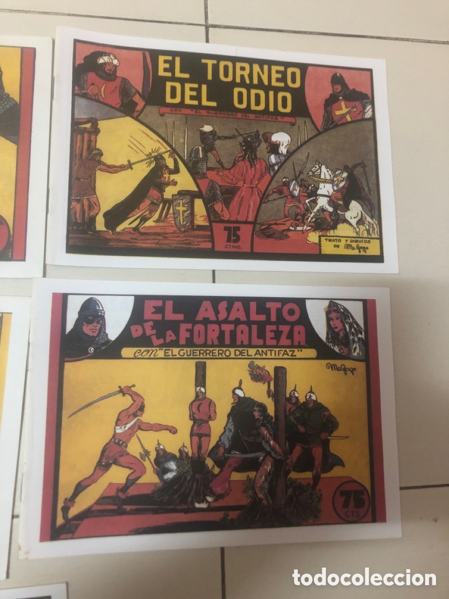 Tebeos: 8 tebeos de EL GUERRERO DEL ANTIFAZ - Foto 4