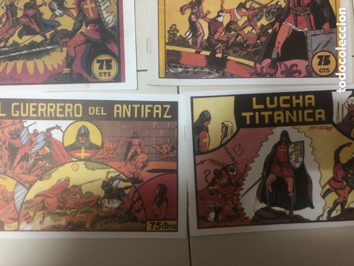 Tebeos: 8 tebeos de EL GUERRERO DEL ANTIFAZ - Foto 5
