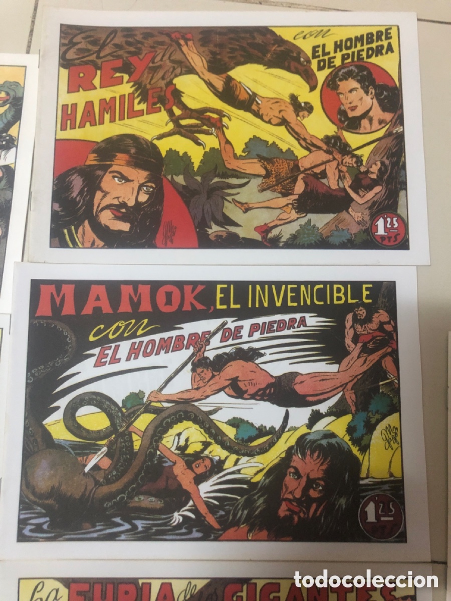 Tebeos: 7 tebeos de EL HOMBRE DE PIEDRA - Foto 3