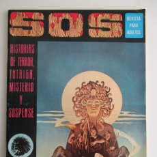 Tebeos: SOS (1975, EDIVAL) 17 · 4-X-1975 · S O S. HISTORIAS DE TERROR, INTRIGA, MISTERIO Y SUSPENSE