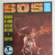 Tebeos: SOS (1975, EDIVAL) 2 · 8-III-1975 · S O S. HISTORIAS DE TERROR, INTRIGA, MISTERIO Y SUSPENSE