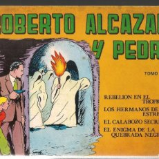 Tebeos: ROBERTO ALCAZAR Y PEDRÍN. TOMO 4. CON 4 AVENTURAS. REEDICIÓN VALENCIANA, 1982.(C/A30). Lote 388880594