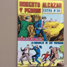 Tebeos: ROBERTO ALCÁZAR Y PEDRIN EXTRA NÚMERO 34