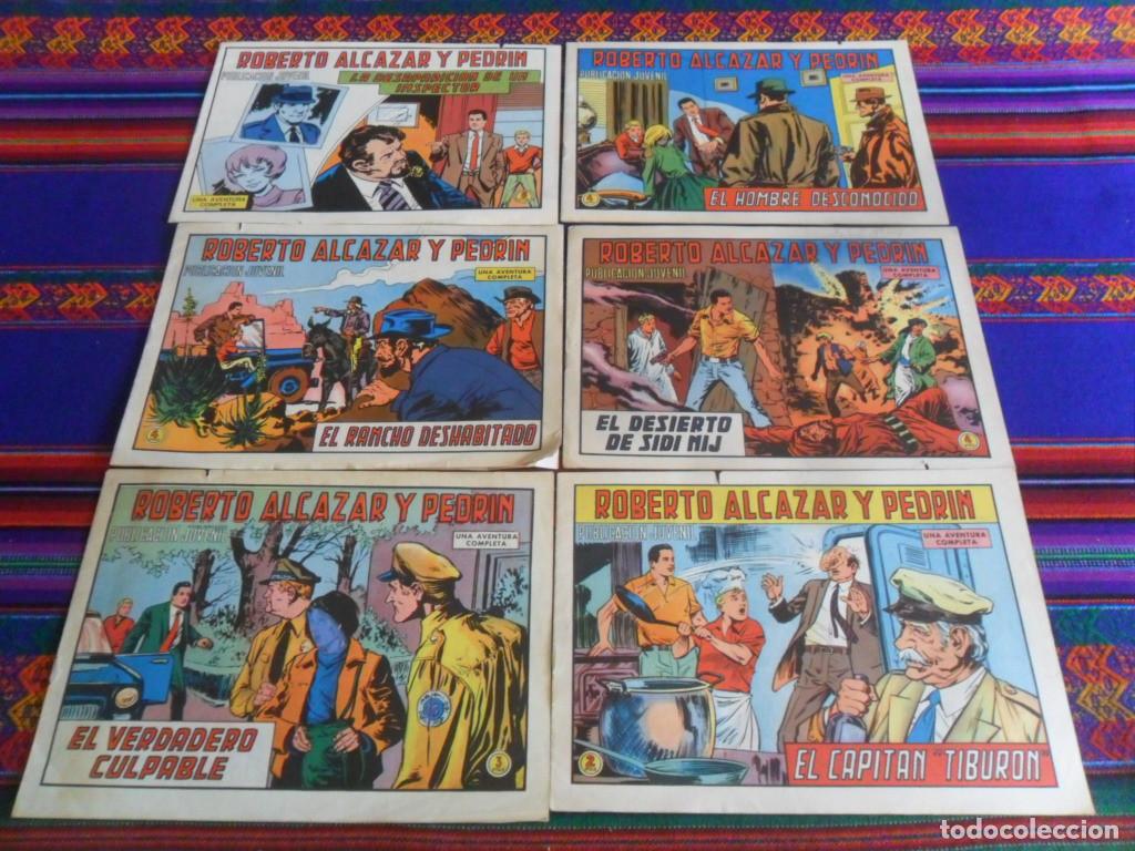 BDs: ROBERTO ALC&Aacute;ZAR Y PEDR&Iacute;N ORIGINAL N&ordm;S 852 1060 1097 1101 1102 1207. VALENCIANA 1969 2 PTS.