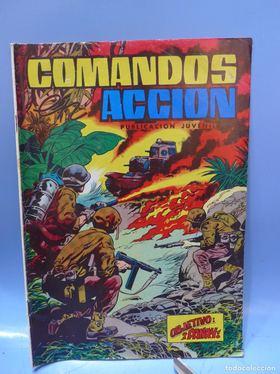 Tebeos: COMANDOS EN ACCION N&deg; 9 - OBJETIVO PANAY - Foto 1