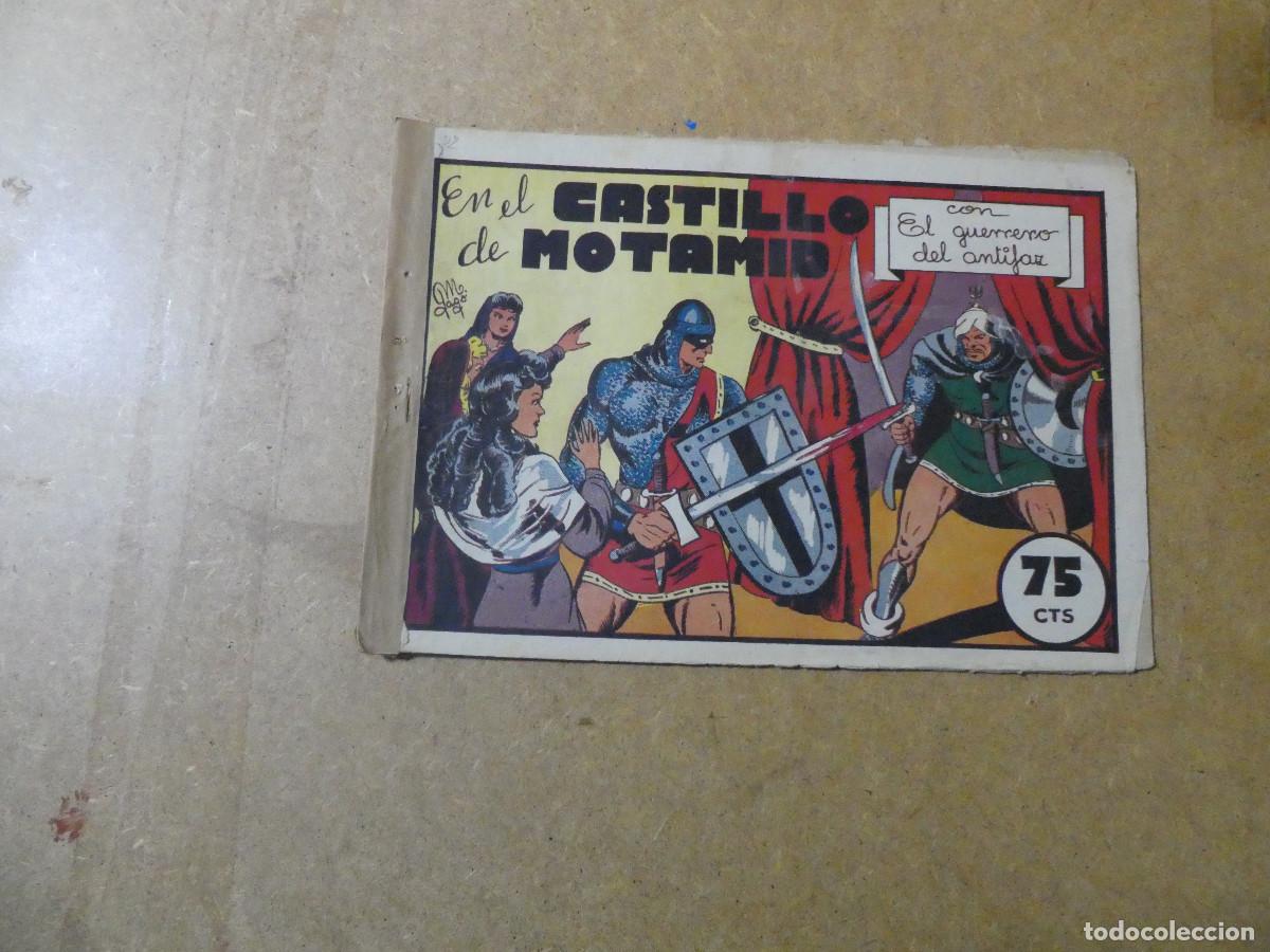 Giornalini: el guerrero del antifaz n&ordm; 22, original a&ntilde;os 40, 75 centimos de ed. valenciana, 1&ordf; edici&oacute;n