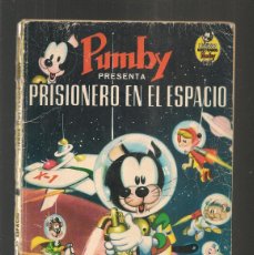 Tebeos: LIBROS ILUSTRADOS PUMBY. Nº 5. PRISIONERO EN EL ESPACIO. VALENCIANA, 1968- (B34.1). Lote 401847949