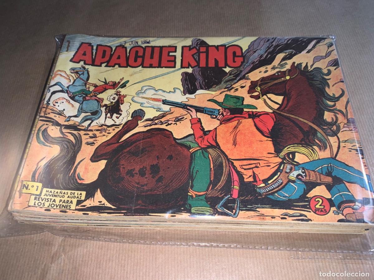 Tebeos: COLECCI&Oacute;N APACHE KING COMPLETA 1962 - Foto 1
