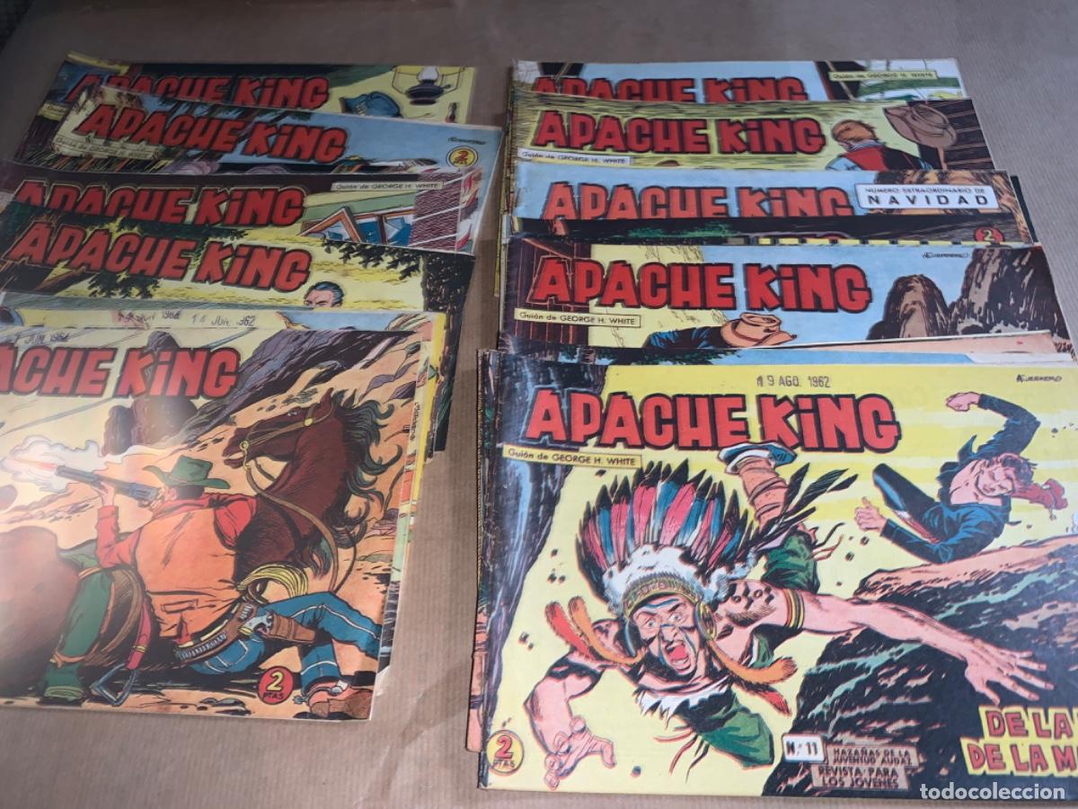 Tebeos: COLECCI&Oacute;N APACHE KING COMPLETA 1962 - Foto 5