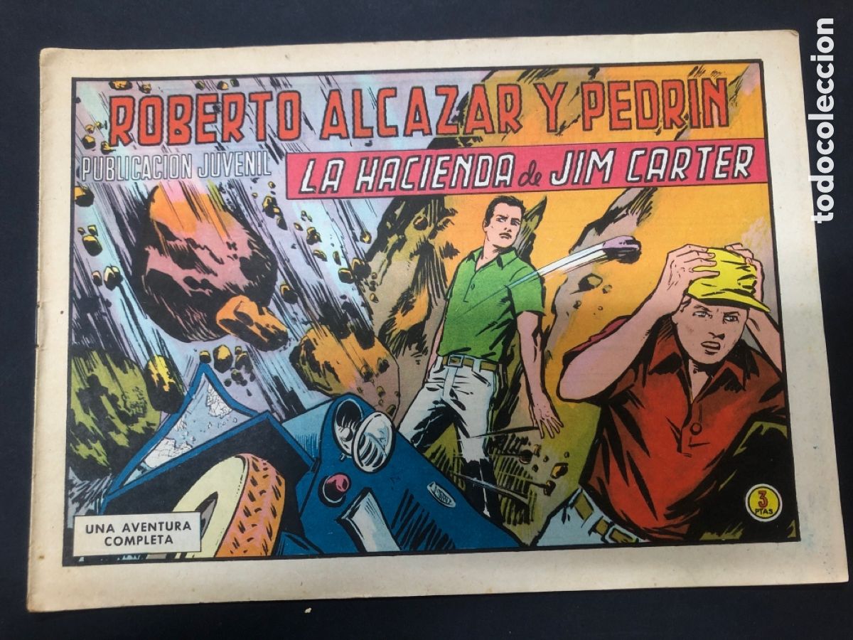 Tebeos: COMIC ROBERTO ALCAZAR Y PEDRIN N&ordm; 959 EDITORIAL VALENCIANA