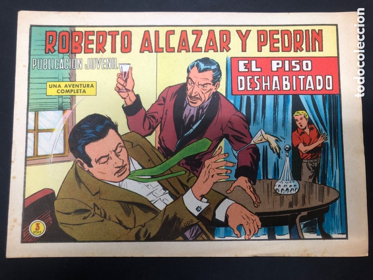 Comics: COMIC ROBERTO ALCAZAR Y PEDRIN N&ordm; 988 EDITORIAL VALENCIANA