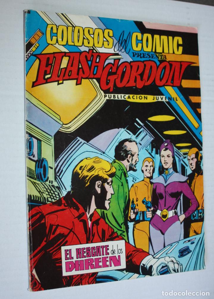 Tebeos: FLASH GORDON n&ordm; 35: El rescate de DHREEN- COLOSOS DEL COMIC - Foto 1
