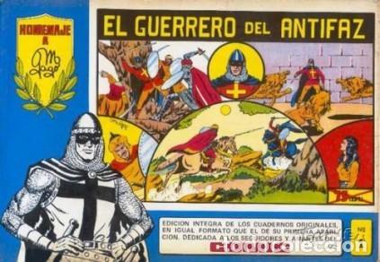 Giornalini: EL GUERRERO DEL ANTIFAZ-EDICI&Oacute;N HOMENAJE A MANUEL GAGO- N&ordm; 1 -GRAN COMIENZO-1981-BUENO-LEA-5126