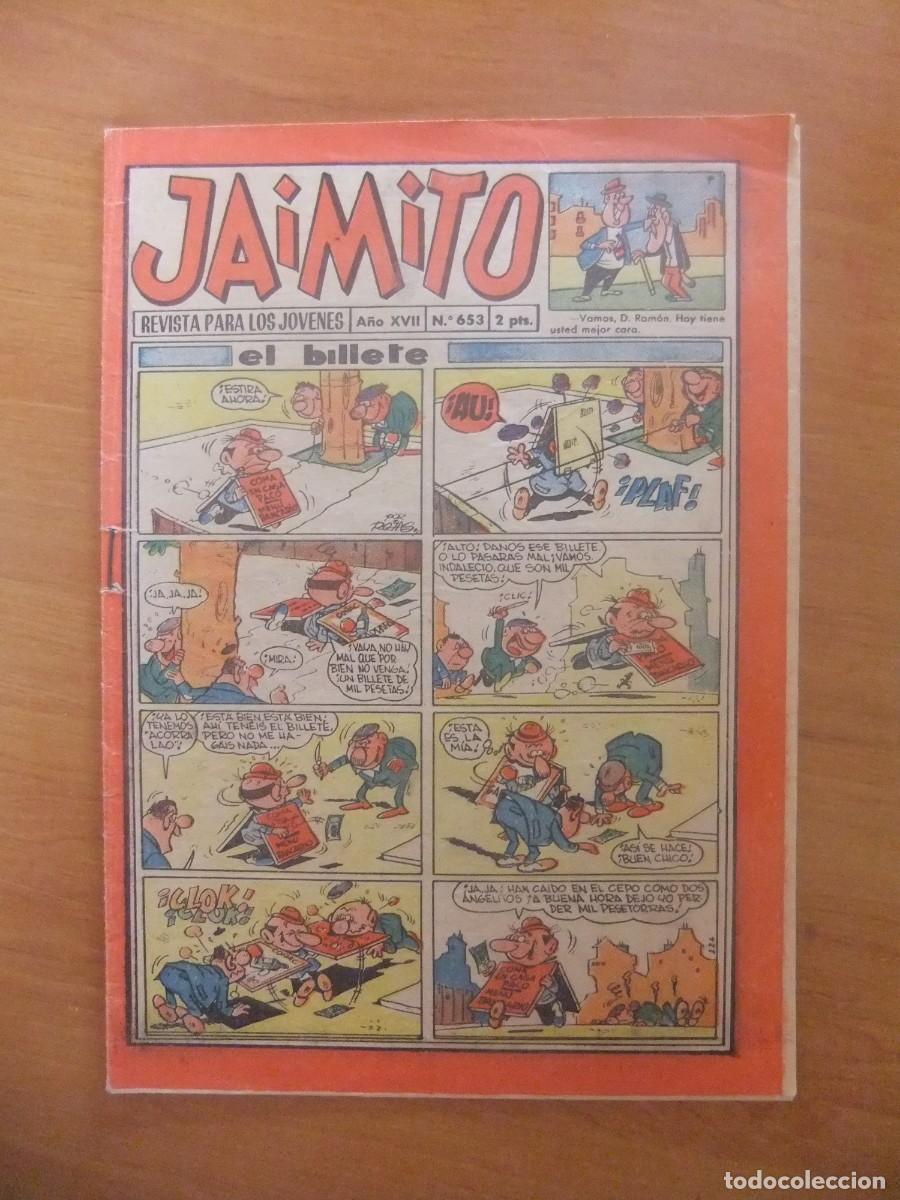 Tebeos: JAIMITO N&ordm; 653 VALENCIANA - Foto 1
